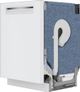 Bosch® 800 Series 24" White Top Control Built In Dishwasher-3