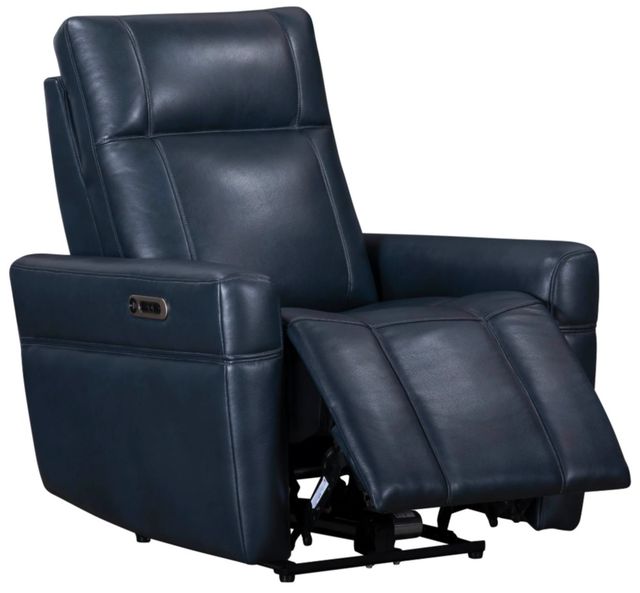 Parker House® Bradford Steamboat Marine Power Zero Gravity Leather Recliner with Power Headrest-1