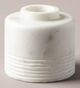 Magnolia Home by Joanna Gaines Constance White 3" Vase-0