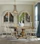 Hooker® Furniture Sanctuary Vintage Chalky White Spindle Back Side Chair-1