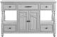 Emerald Home New Haven Oyster Shell Server-1