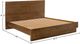 LH Home Nevada Dark Driftwood King Bed-2