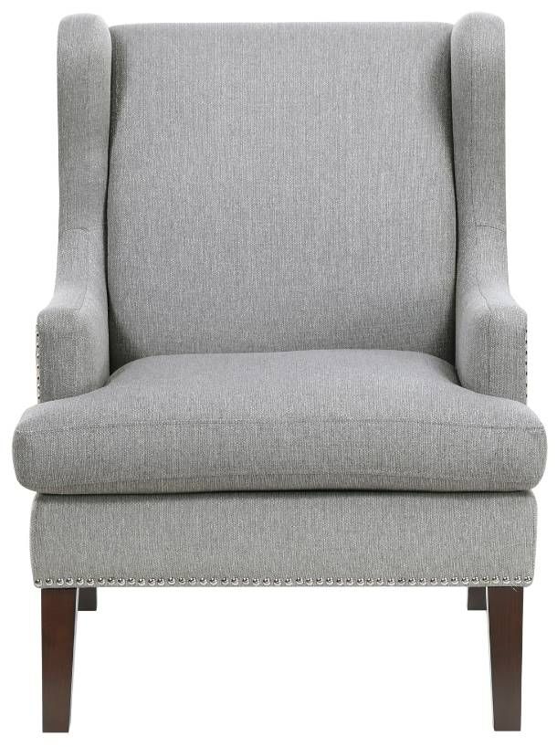 Homelegance® Myles Gray Accent Chair-2