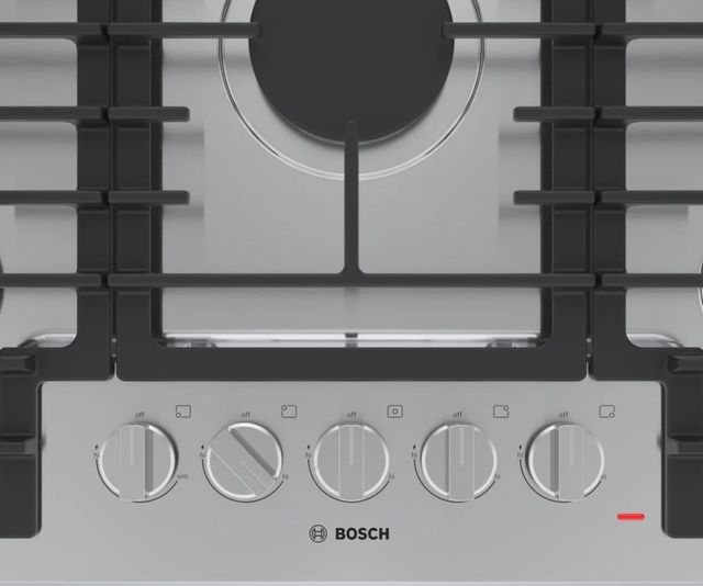 Bosch® 500 Series 30" Stainless Steel Gas Cooktop-2