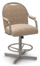 Chromcraft Customizable Bridges Swivel Tilt Counter Height Dining Stool-0