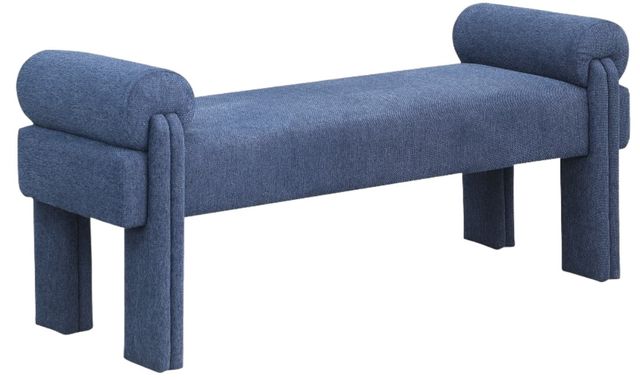 Meridian Furniture Stefano Navy Bench-0