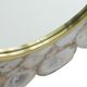 A & B Home White Flower Mirror-2