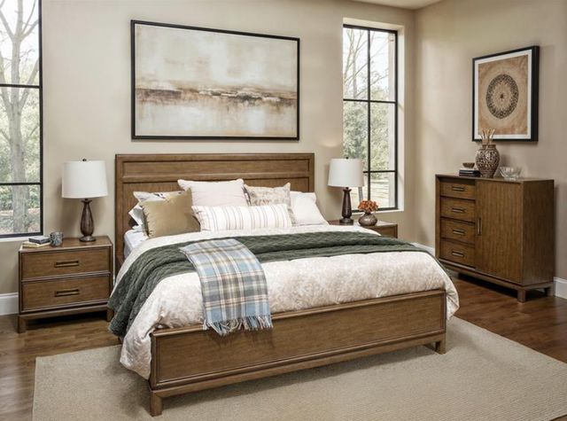 Magnussen Home® Ridgefield Russet Brown King Panel Headboard-1