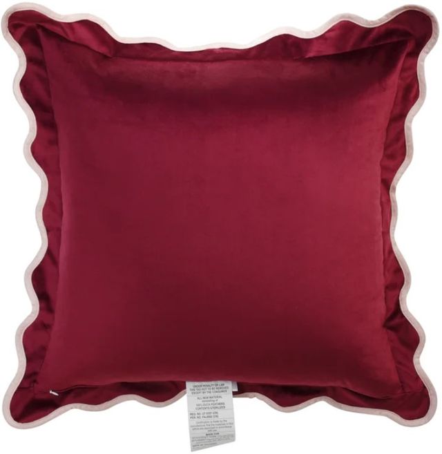 Stylecraft Tamara Day Red 22" Designer Pillow-4