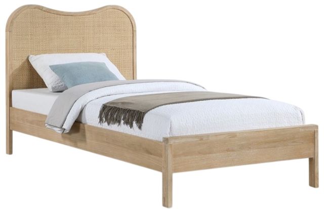 Meridian Furniture Windsor Natural Twin Panel Bed-0
