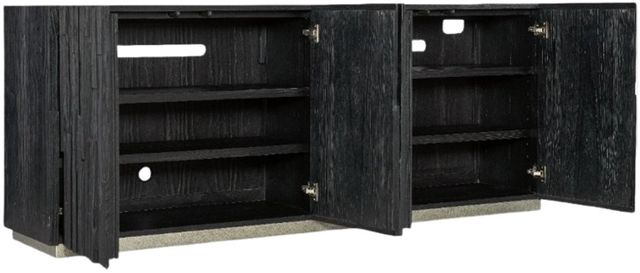 Hooker® Furniture Chapman Charred Black Shou Sugi Ban Entertainment Console-3