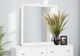 Monarch Specialties Inc. White Oak Wall Mirror-1