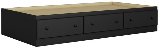 Perdue Woodworks Essential Black Twin Mates Bed-0