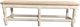 Vintage Furniture Martha Padded Dining Bench-0