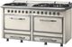 Viking® Tuscany 66” Pure White Pro Style Dual Fuel Range with Griddle-2