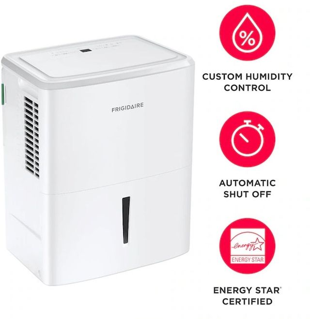 Frigidaire® 22 Pint White Dehumidifier-4