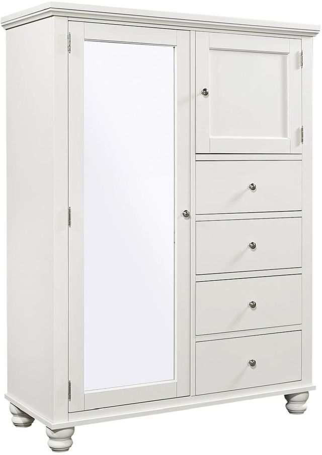 Aspenhome® Cambridge White Chiffarobe-0