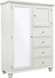 Aspenhome® Cambridge White Chiffarobe-0