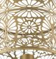 A & B Home Metallic Tone Gold Table Lamp-5