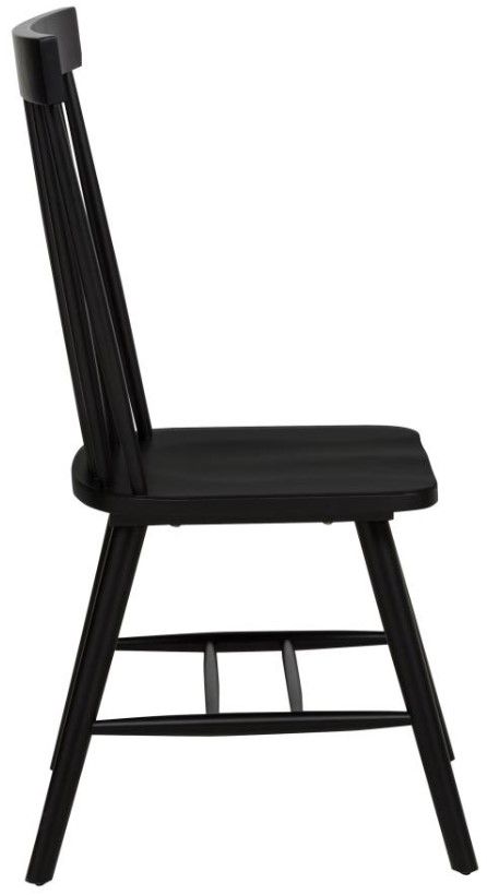 Coaster® Andrews Black Side Chair-2