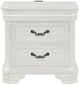 New Classic® Home Furnishings Lyndhurst 4-Piece Vintage White Queen Panel Storage Bedroom Set-4