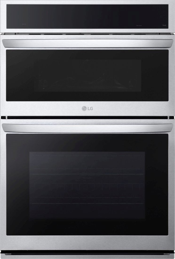 LG 30" PrintProof® Stainless Steel Oven/Microwave Combo Electric Wall Ovens