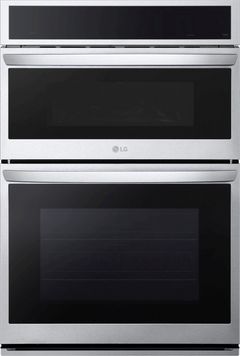 LG 30" PrintProof® Stainless Steel Oven/Microwave Combo Electric Wall Ovens