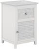John Thomas Furniture® High Tide Chalk/White Nightstand-0