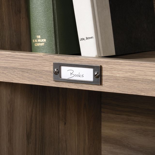 Sauder® Barrister Lane® Salt Oak® Cubby Bookcase-3