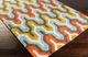 Surya Cosmopolitan Gray/Orange 8'x11' Area Rug-2