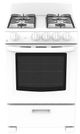 GE® 24" White Freestanding Gas Range with Storage Drawer-0