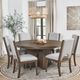 Flexsteel® Athens 2-Piece Brown/Gray Dining Side Chair Set-1