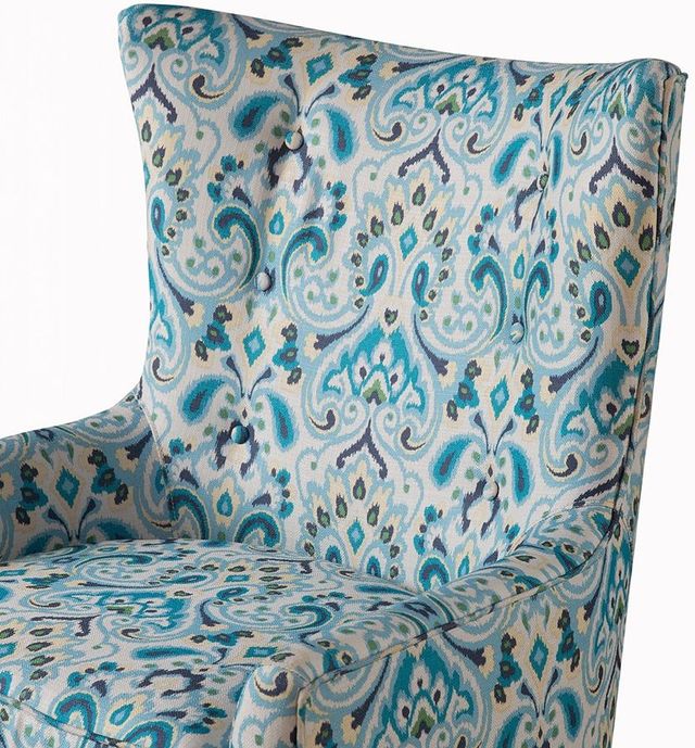 Olliix by Madison Park Multi Carissa Shelter Wing Chair-2