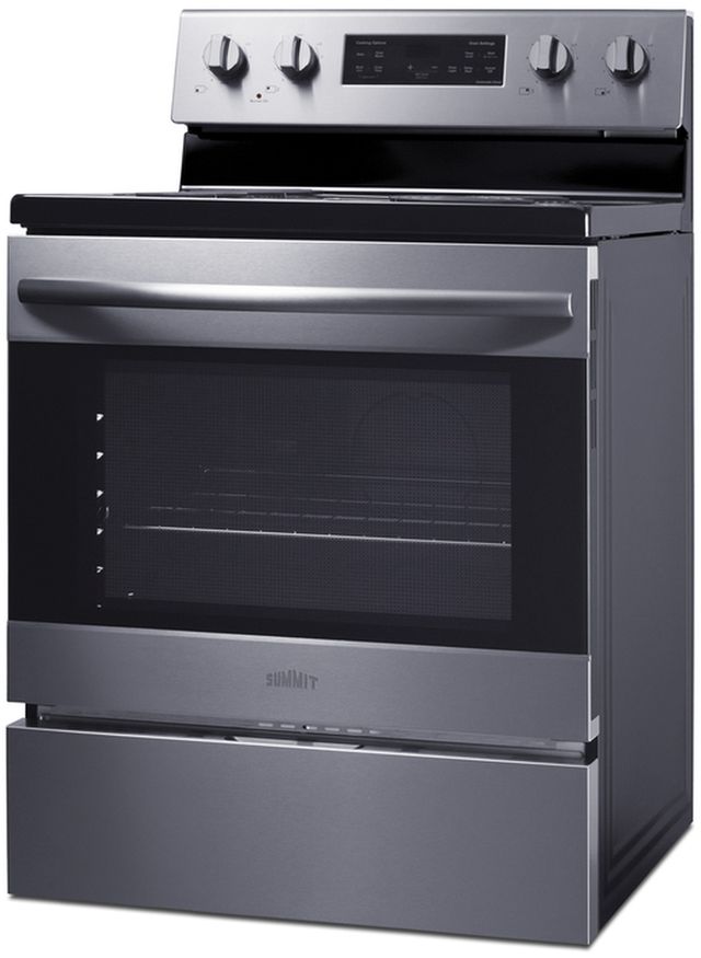Summit® 30" Stainless Steel Freestanding Electric Range-2