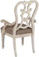 American Drew® Southbury Cortona Lexi/Parchment Arm Dining Chair-2