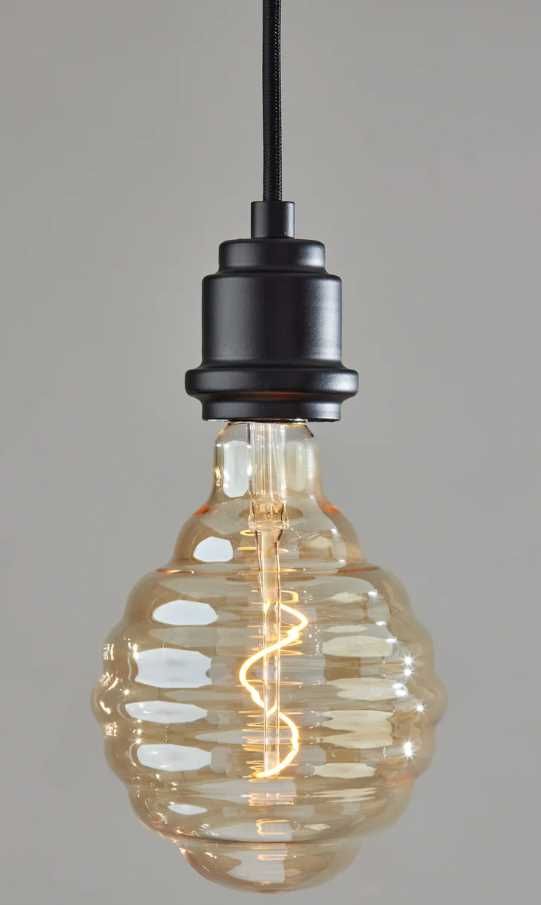 Adesso® Wren Black Pendant-1