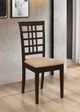 Coaster® Kelso 2-Piece Cappuccino Side Chairs-3
