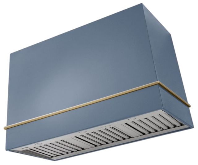 AGA Loge 48" Stainless Steel Wall Mounted Range Hood with Polished Chrome Trim-0