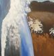 Crestview Collection Nova Blue/Brown Wall Art-1