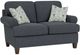 Flexsteel® Customizable Moxy Curved Sock Arm Loveseat-3
