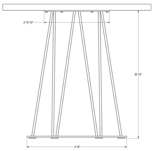 Amisco Customizable Calypso End Table-2