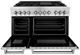 ZLINE Legacy 48" Stainless Steel Pro Style Dual Fuel Range-1