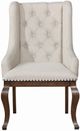 Coaster® Brockway 2-Piece Cream/Antique Java Arm Chairs-1