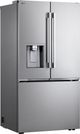 LG 36" 23.7 Cu. Ft. PrintProof™ Stainless Steel Counter Depth French Door Refrigerator with Zero Clearance™ Hinge System-4