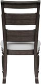 Bernards Bellamy Lane Coffee Ladder Back Dining Side Chair-4