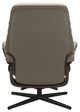Stressless® by Ekornes® Customizable Sunrise Medium Manual Recliner and Ottoman with Cross Base-3