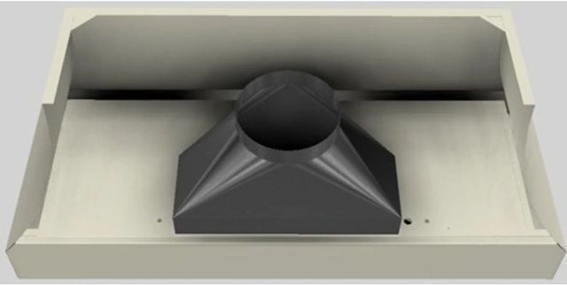 Vent-A-Hood® Designer Series 60" Biscuit Wall Mounted Range Hood-2