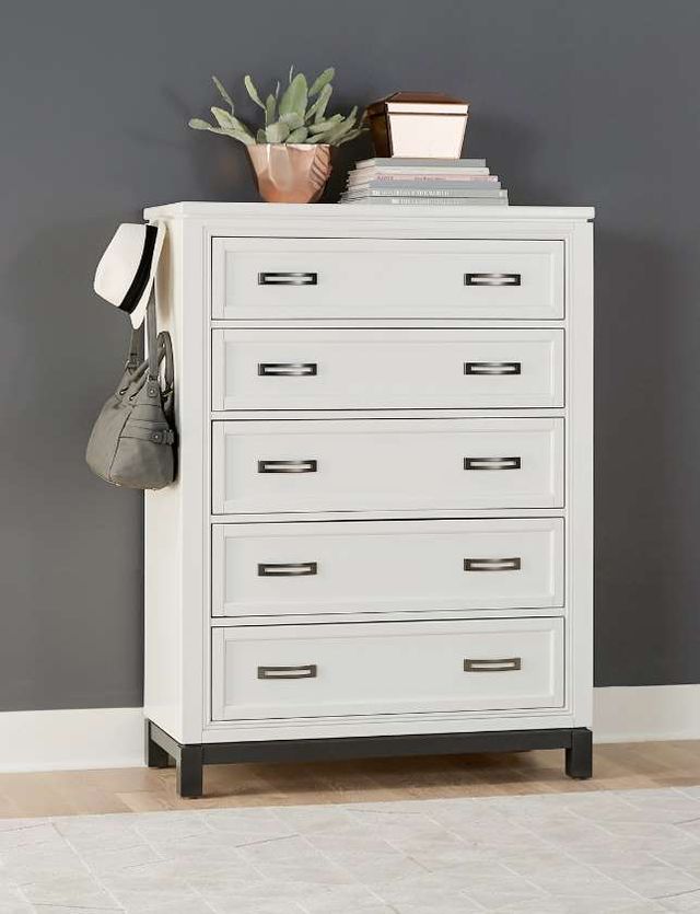 aspenhome® Hyde Park White Paint Chest-1