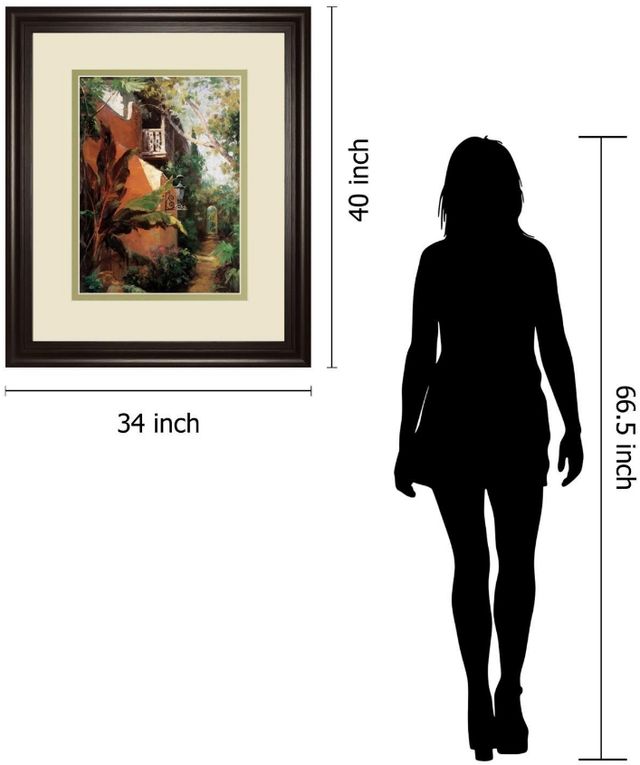 Classy Living Hali Carmino Hermoso 34"W Wall Art-2