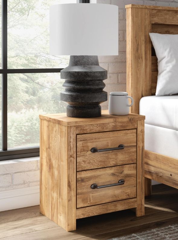 Signature Design by Ashley® Maystonna Brown Nightstand-1